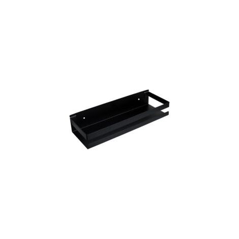 Duschablage, Wandregal Fürs Badezimmer, Schwarz, 30 Cm, Edelstahl