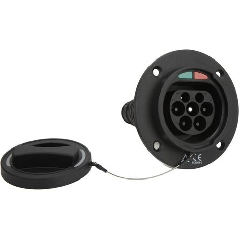 Ev-ladestecker, Typ 2 Ev-ladeadapter 250v 16/32a Ac Ip54 Universeller Wasserdichter Ev-ladestecker Für Typ 2 Iec 62196