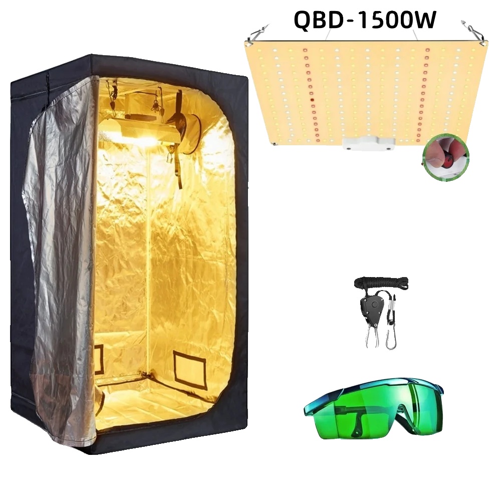 Wachszelt-kit, Led-wachslampen, Hydrokultursystem, Wachzelt-kits D, 80x80x160cm Kit