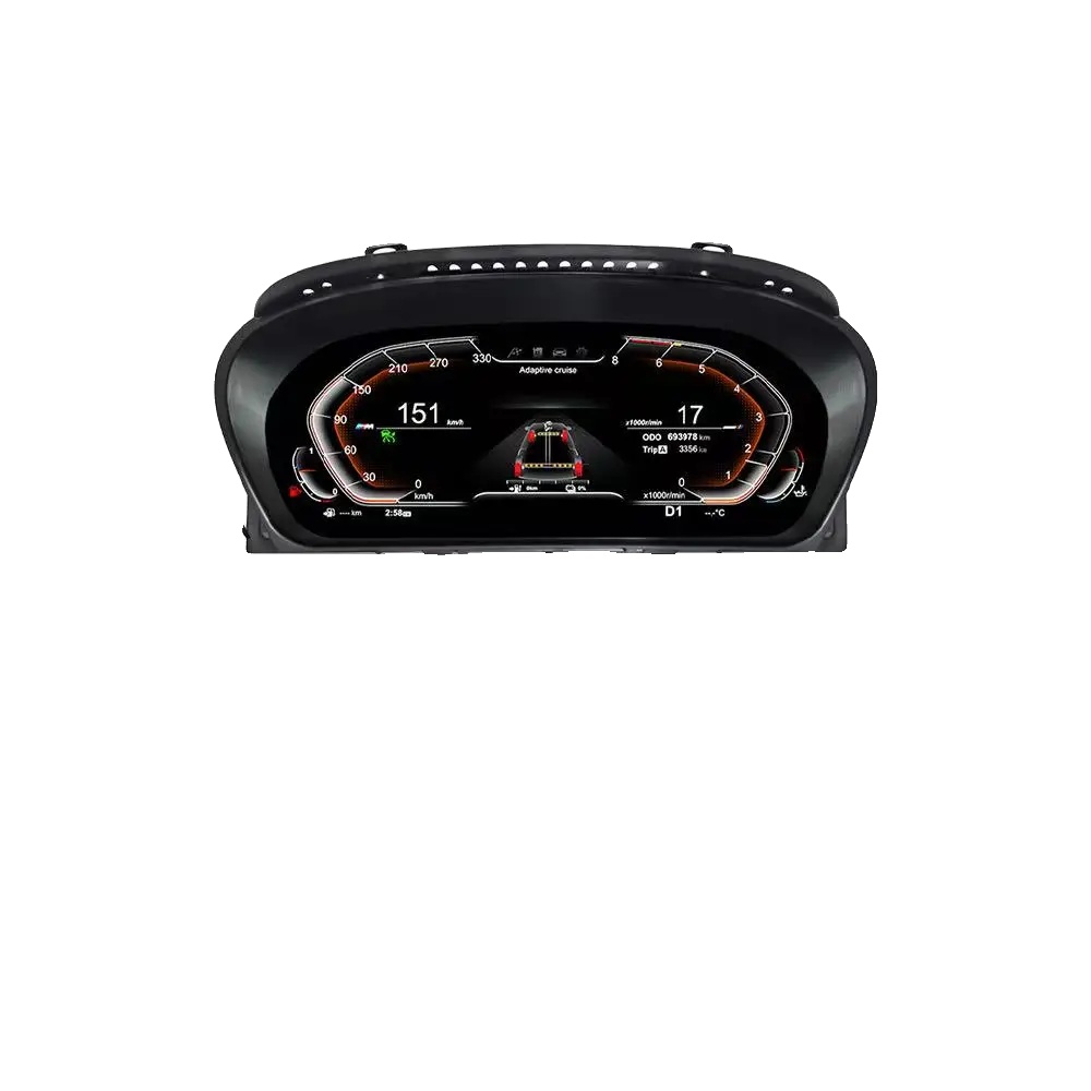 Dashboard Digital Cluster, 12,3 Zoll Display, Plug-and-play-installation, E60 E61 E63