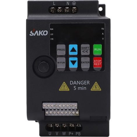 Ej.life 2,2 Kw 3 Ps Frequenzumrichter Einphasen- Auf Dreiphasen-wechselstrom 220 V Auf 0–220 V Motorsteuerung