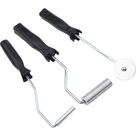 Ej.life 3-teiliges Set Zur Blasenentfernung: Rollen, Paddelwerkzeug, Aluminiumlegierung, Fiberglas-set Für Formen, Harz, Verbundwerkstoffe