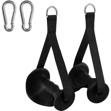 Ergonomische D-förmige Kabelgriffe – Rutschfestes Zubehör Für Das Krafttraining Mit Kabelzugmaschinen Und Widerstandsbändern, Ideal Für Pilates Und Muskelaufbau