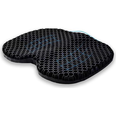 Ergonomische Gelkissen – Für Büro Und Auto – Atmungsaktiv, Kühlend, Lindernd Bei Ischias Und Rückenschmerzen – 45 X 38 Cm