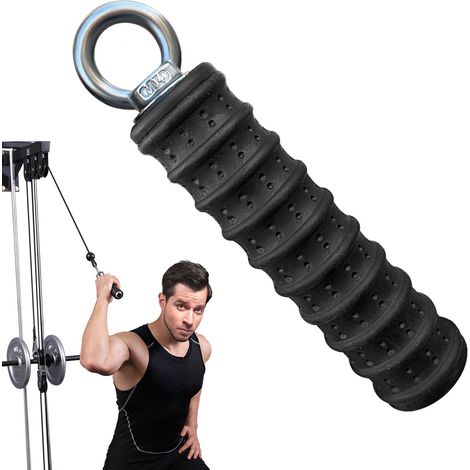 Ergonomisches Zubehör Für Die Hohe Trizepsrolle, Verbessertes Extra Langes Seil In 27, 32, 40 Und 47 Zoll Für Das Trizepstraining, Klimmzugstange Für Kabelzugmaschinen, Zubehör Für Ex