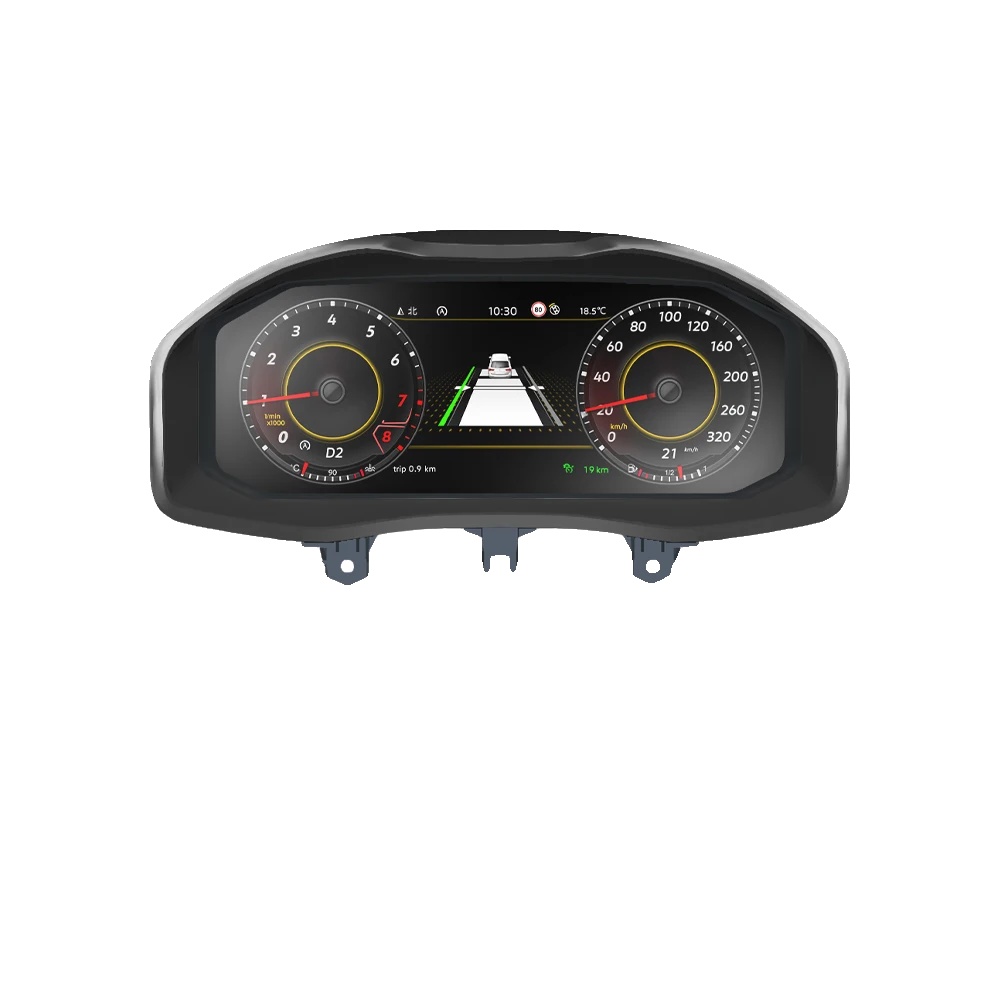 Digitales Armaturenbrett-cluster, Kompatibel Mit Vw T6 2016-20, 12,3 Zoll Hd Ips-bildschirm, Mehrere Fahrmodi, Für Kodiaq 17-20 Jahre