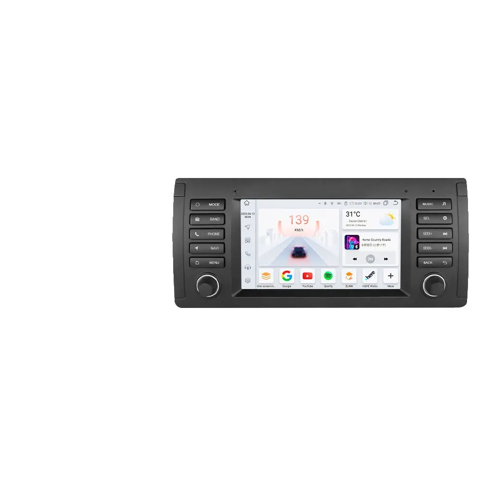 Multimedia-autoradio-system, Displaygröße, Kompatibel Mit Bmw 5er E39 1996-2003, S6 (8kern 6g 64g)