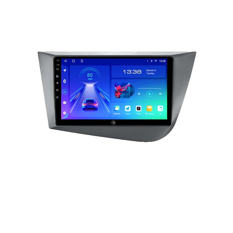 Auto Multimedia Player, Touchscreen, Lenkradsteuerung, Kompatibel Mit Seat Leon 2 Mk2 2005 - 2012 Lhd Kabellos, A3 1g 64g