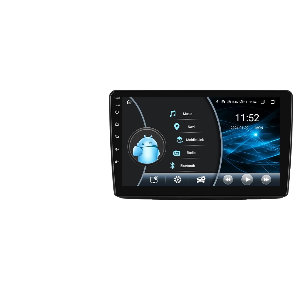 Auto-multimedia-player, Touchscreen-funktionalität, Intelligenter Bildschirm, Kompatibel Mit Fiat Panda 2003 - 2012, W1 (8core 2g 32g)