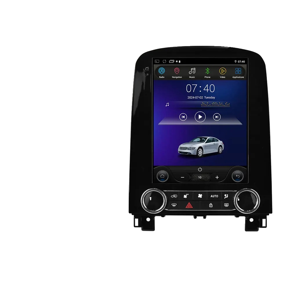 Autoradio, Touchscreen, Multimedia-unterstützung, Kompatibel Mit Renault Scenic 2013-2024, Stereo Gps Navigation, P1l