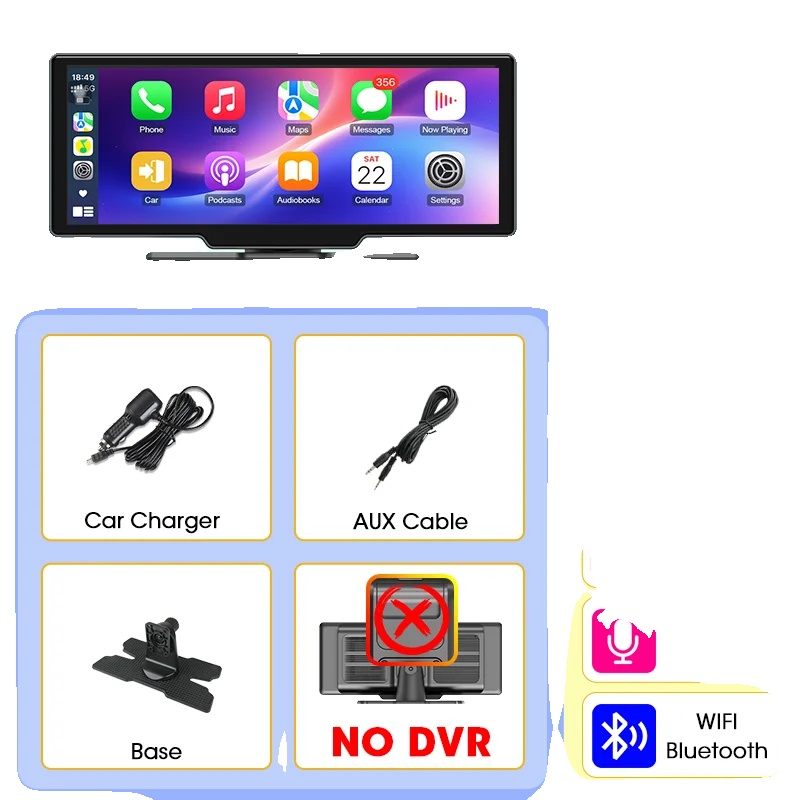 Auto-monitor, 11,26 Zoll Display, Unterstützt Carplay Und Android Auto, 10,26 Zoll