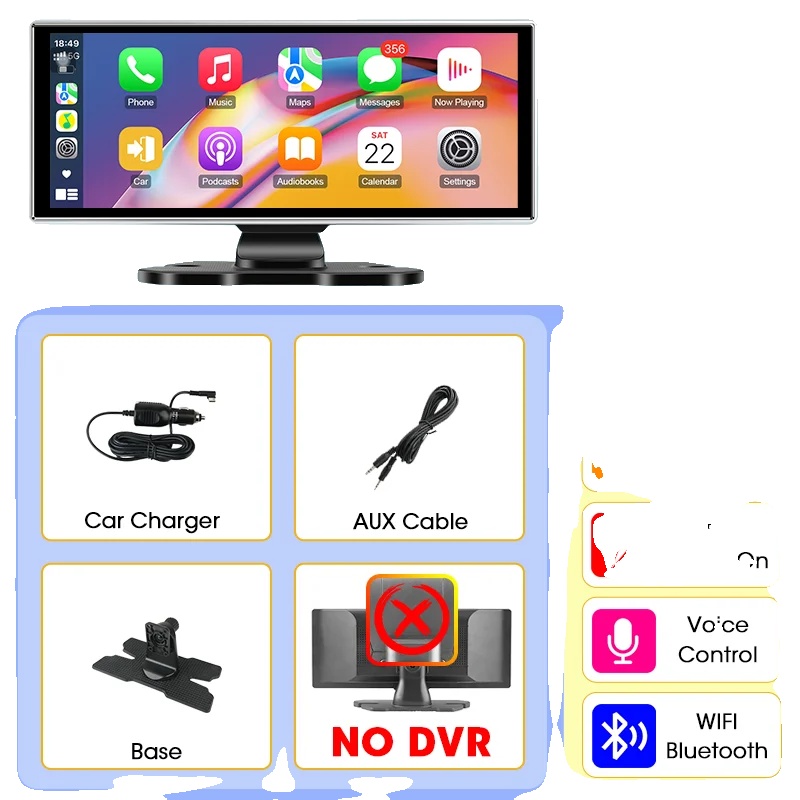 Auto-monitor, 11,26 Zoll Display, Unterstützt Carplay Und Android Auto, 11,26 Zoll