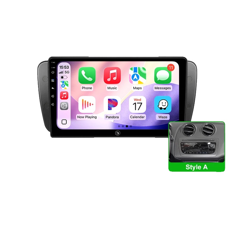 Auto Multimedia Player, Gestensteuerung, Navigationssystem, Kompatibel Mit Seat Ibiza 6j 2009 - 2013 Kabellos, G5 4g 64g