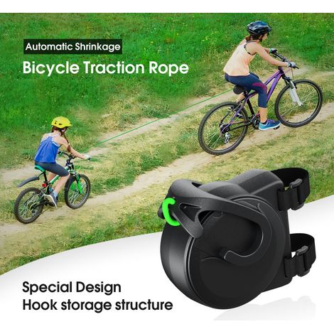 Fahrrad-abschleppseil, Einziehbares Abschleppseil Mit Haken, Abschleppseil Für Kinderfahrräder, Abschleppseil Für Mountainbikes Und Fahrräder (eltern-kind), Abschleppkabel Für ...