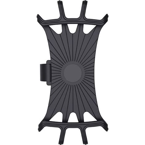 Fahrrad-handyhalterung Mit Stoßdämpfer, 360° Drehbar, Verstellbare Handyhalterung Für Motorräder, Schwarz, Von Debuns