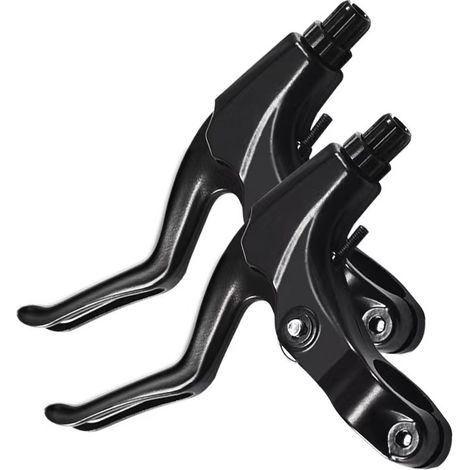 Fahrradbremshebel Aus Aluminiumlegierung — Bremsgriffe — Geeignet Für Mountainbikes Und Rennräder (22,2 Mm Lenkerdurchmesser) — Fahrradteile (schwarz)