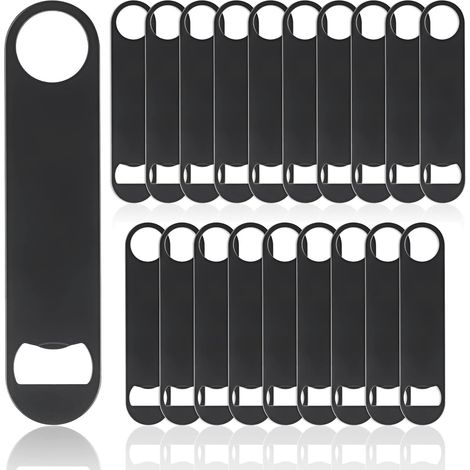 Flache Flaschenpresse (20er-pack) – Ca. 17–8 Cm – Edelstahl – Großpackung Flaschenpresse Für Dunkles Bier – Flaschenpresse Für Barkeeper, Geeignet Für Küche, Bar Oder Restaurant