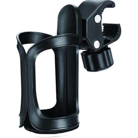 Flaschenhalter – Fahrradflaschenhalter – Universal-becherhalter – Mountainbike – Fahrrad – Universal-becherhalter Für Fahrräder – Trolleys Oder Rollatoren – Schwarz