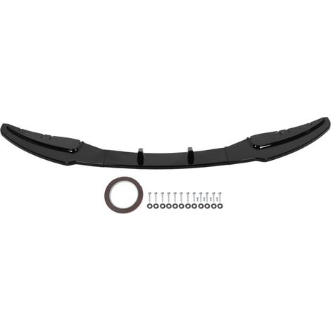 Frontstoßstangenlippe, 3-teilig, Splitterspoiler Für 1er E81 E82 E87 E88 Lci Standard Edition 2008 – 2011 (glänzend Schwarz)