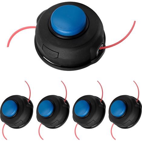 Geeignet Für Das Tap Advance T25 5-teilige Schneidkopf-set Für Trimmer Und Freischneider, Kompatibel Mit Husqvarna Trimmern Mit Geradem Schaft