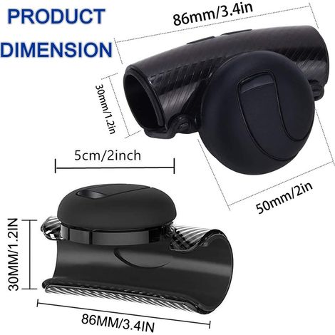 Geeignet Für Drehbare Lenkräder - 360-grad-universal-lenkradgriff Für Pkw, Suvs Und Lkw.