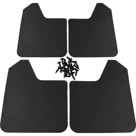 Geeignet Für Universelle Schwarze Schmutzfänger-sets Für Pkw, Lkw, Suvs Und Transporter.