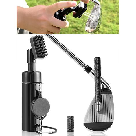 Golfbürste – Hochdruckreinigungsbürste Für Golfzubehör Mit Integriertem Schlägerrillenreiniger.