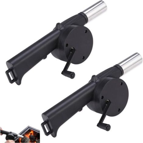 Grillventilator – Für Schnelles Anzünden, Ideal Für Picknicks, Camping, Kochen Im Freien Usw. – 2er-pack