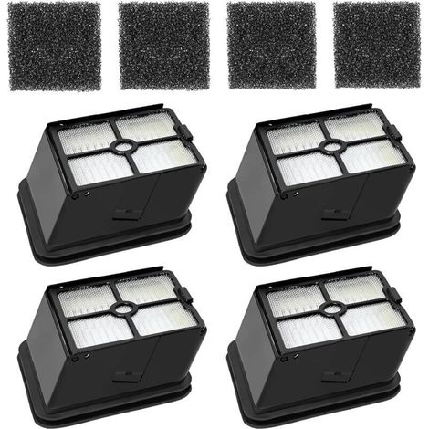 Hepa-filter-ersatzteil Für Rowenta X-clean 4 / X-clean 5 Staubsaugerfilterzubehör, Waschbar Und Wiederverwendbar, 4 Stück (nicht Kompatibel Mit X-clean 10)