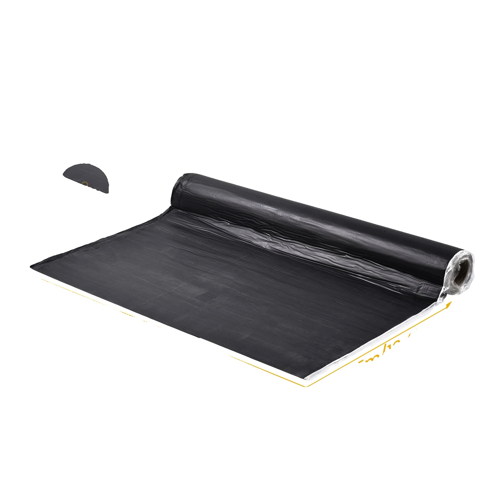 Asphaltband, Langlebige Dichtlösung, Vielseitige Anwendung, 1x5m