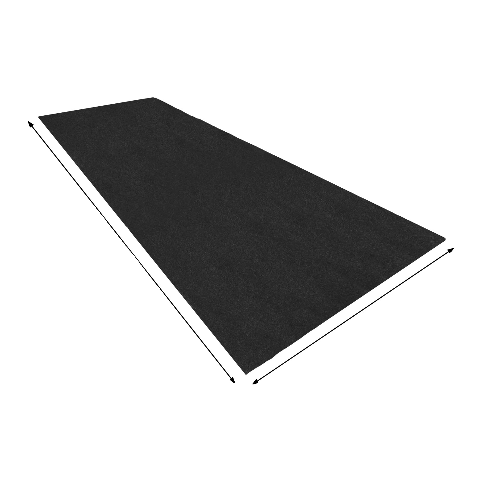 Garagenbodenmatte, Rutschfest, Ölbeständig, 2.26x6.1m
