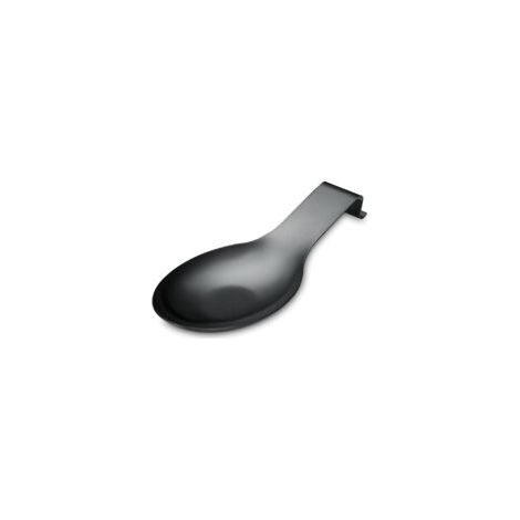 Herdablage In Mattschwarz – 1 Stück, 24 Cm (9,5 Zoll) Langer Edelstahl-herdrost Für Schöpfkellen, Zangen Und Pfannenwender – Schwarz