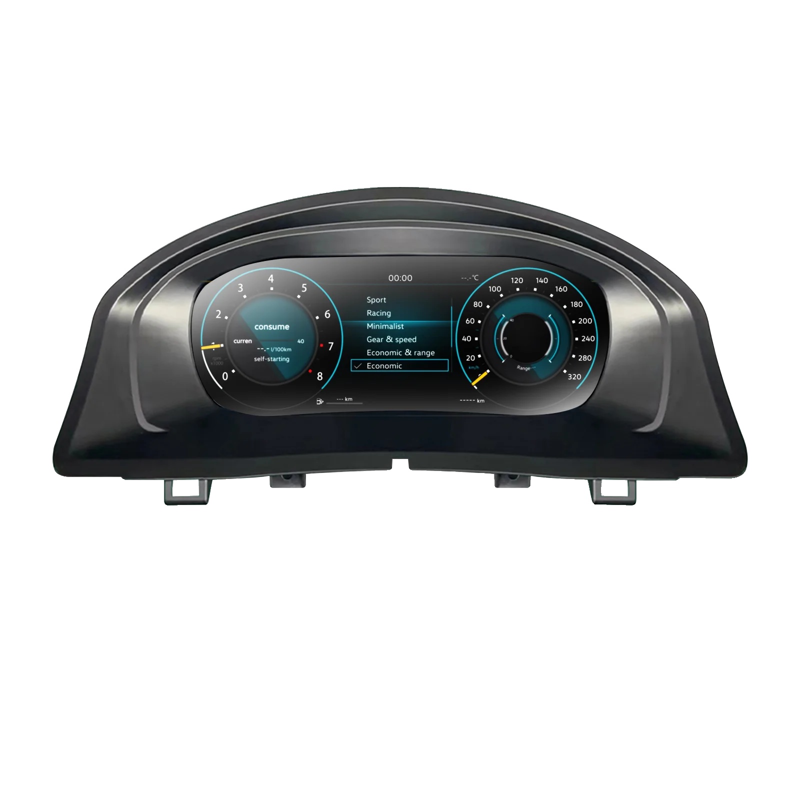 Digitaler Geschwindigkeitsmesser, 12,3-zoll-bildschirm, Plug-and-play-installation, Für Golf 5 Mk5