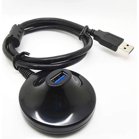 Hochgeschwindigkeits-usb-3.0-wlan-verlängerungskabel Mit Dockingstation – Vertikaler Verlängerungskabelständer Für Den Schreibtisch, Usb-3.0-dockingstation, Usb-wlan-adapter, Wlan-adapter, Antenne