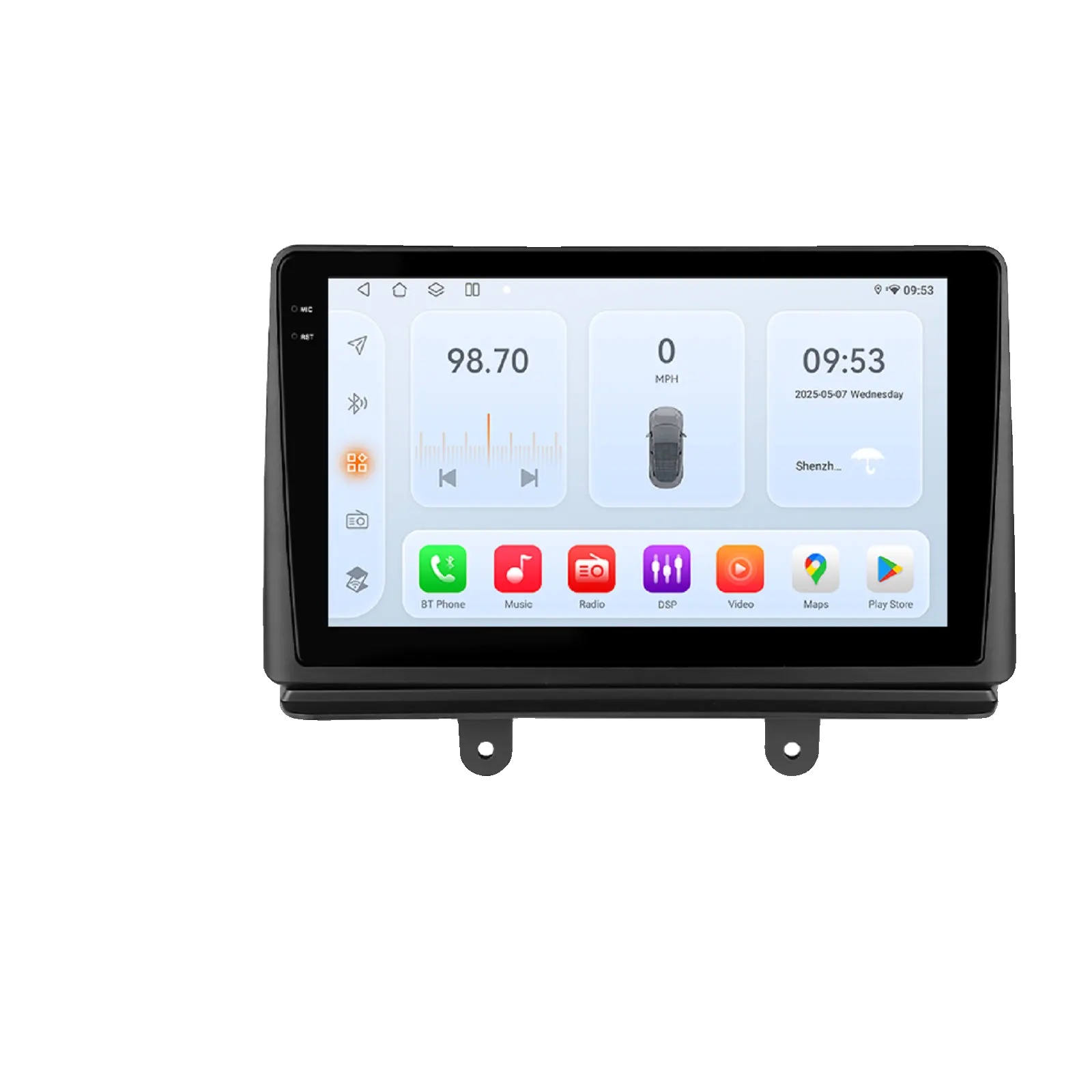 Auto-multimedia-player, Intelligenter Bildschirm, Smartphone-kompatibilität, Kompatibel Mit Fiat Doblo 2002-2009, Qs6 Ki Ahdc2