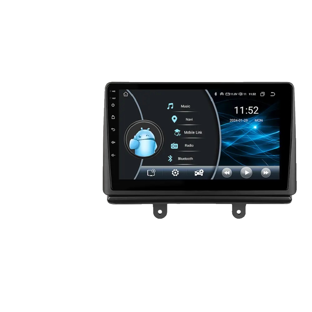 Auto-multimedia-player, Intelligenter Bildschirm, Smartphone-kompatibilität, Kompatibel Mit Fiat Doblo 2002-2009, W1 (8core 2g 32g)