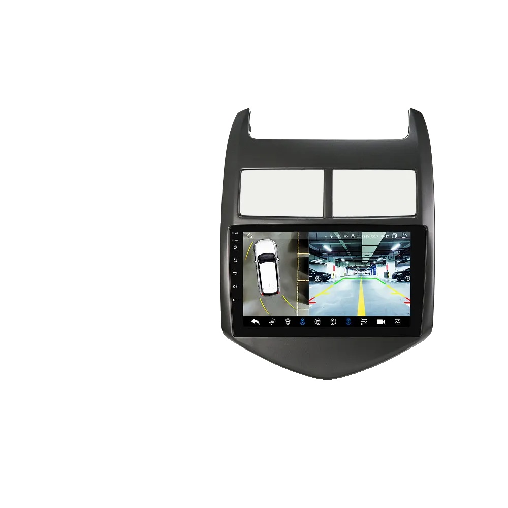 Auto-multimedia-player, Sprachsteuerung, Mehrkanal-radio, Kompatibel Mit Chevrolet Aveo 2 Sonic T300 2011-2015, S8 Mit 360 Cam