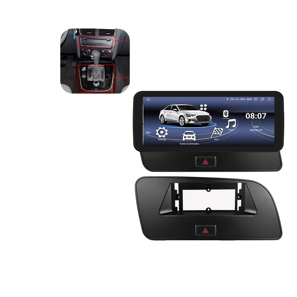 Autoradio, Multimedia-player, Smartphone-kompatibilität, Kompatibel Mit Audi Q5 2009-2016, Hoch-4g 32g
