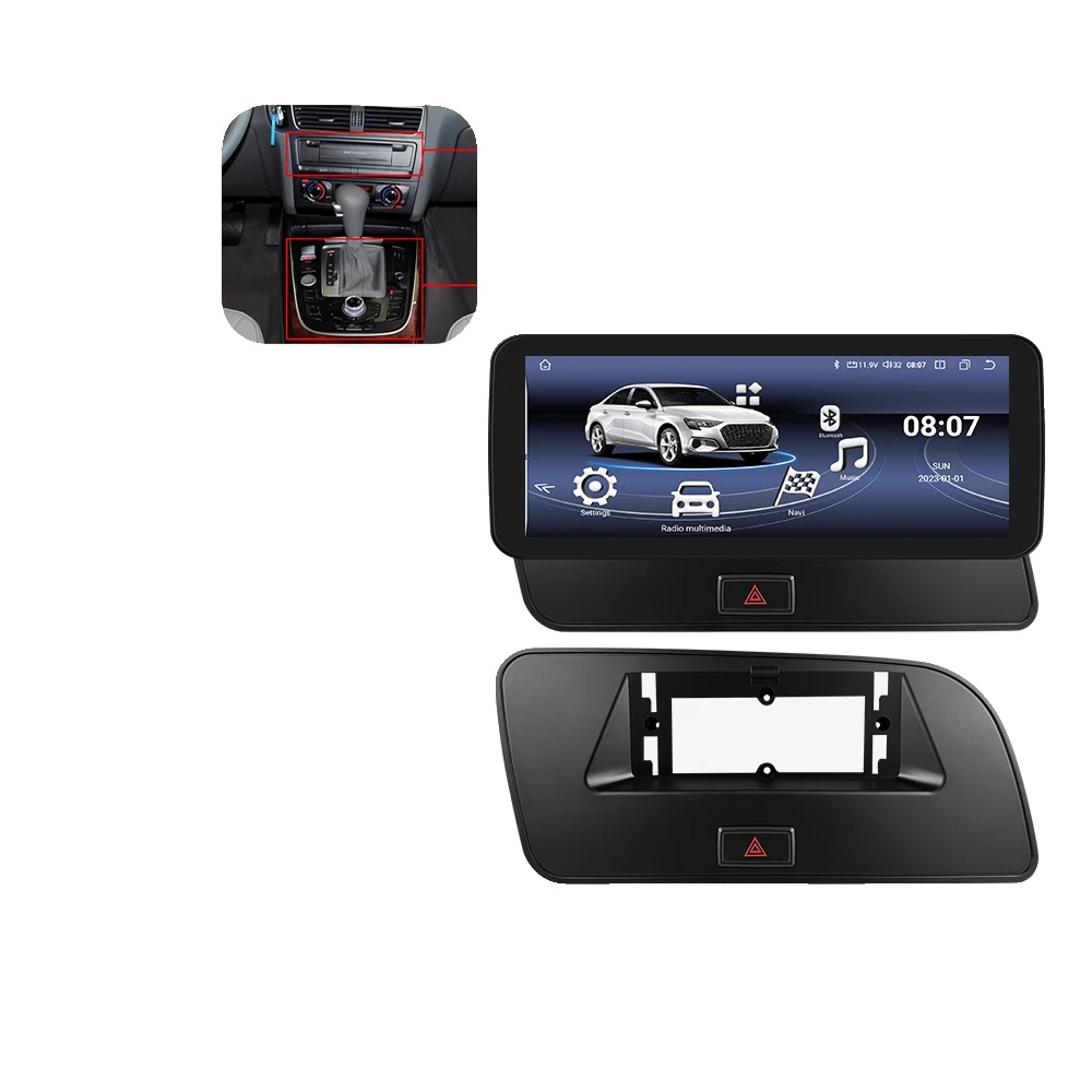 Autoradio, Multimedia-player, Smartphone-kompatibilität, Kompatibel Mit Audi Q5 2009-2016, Hoch-6g 64g