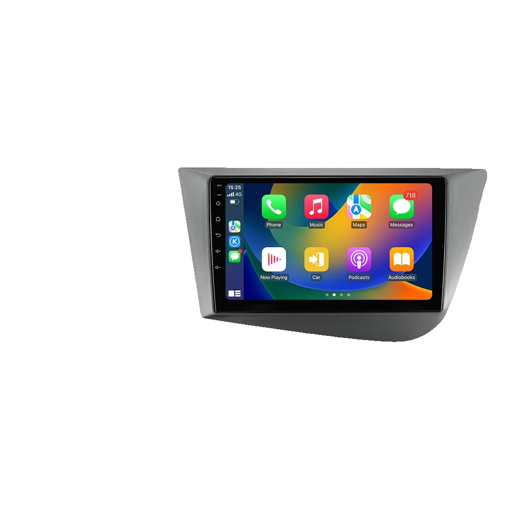 Autoradio, Displaygröße, Smartphone-kompatibilität, Kompatibel Mit Seat Leon Mk2 2005 - 2012 Kabellos, P2-cp Ahd