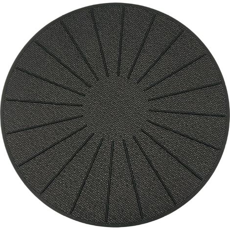 Induktions-kochmatte – Kratzfestes Silikon Und Fiberglas – Für Induktionskochfelder – Rutschfeste Matte Verhindert Das Verrutschen Von Töpfen Und Pfannen Beim Kochen – Schwarz (19,8 Cm)