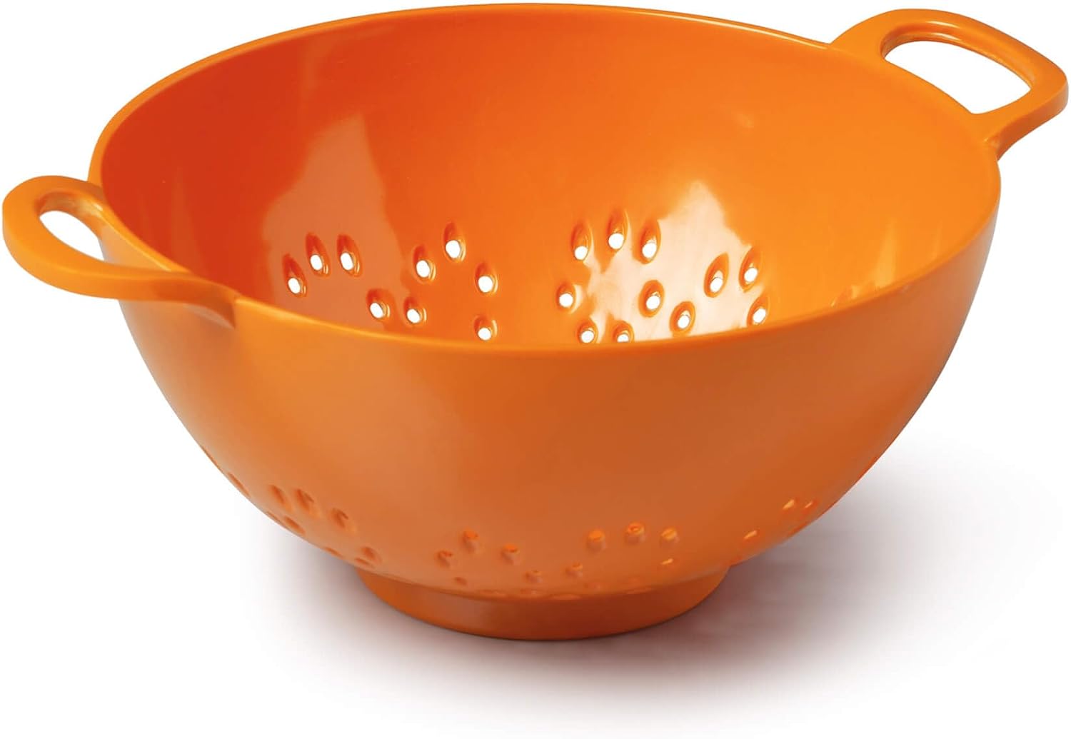 Melamin-sieb – 1 Stück – Neonorange – 15 Cm – Erhöhter Boden – Küche