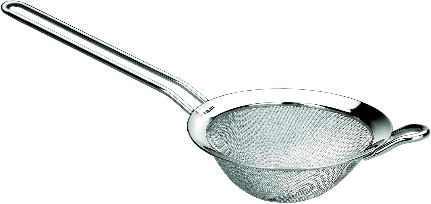 Sieb – 1 Stück – Edelstahl – Silber – Effiziente Filtration – Für Den Täglichen Gebrauch In Der Küche – 20,5 X 7,5 X 8 Cm