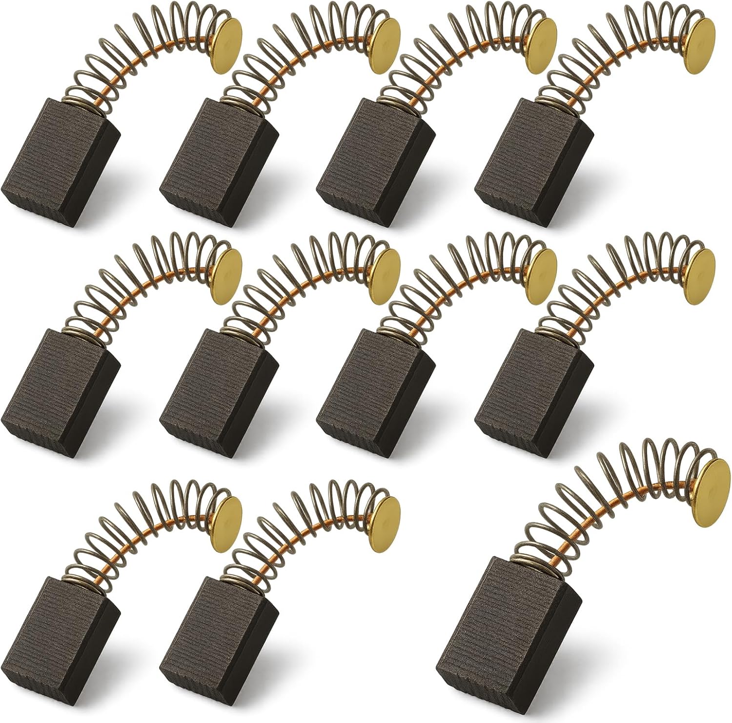 Kohlebürsten 5x8x15mm - 10er-pack - Graphit-kupfer - Für Winkelschleifer Und Abbruchhämmer