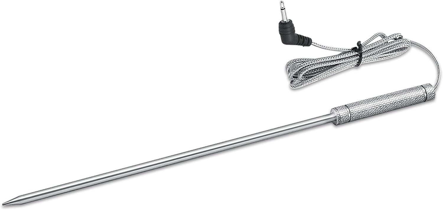 Ersatzsonde – 1 Stück – Edelstahl – Lebensmitteltemperaturmessung – Für Thermopro Tp04, Tp17, Tp20 – 21,6 Cm