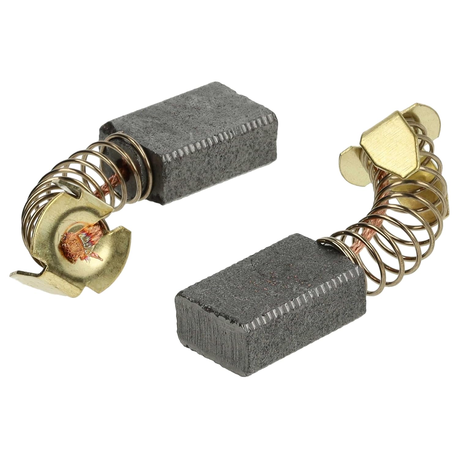 Kohlebürsten – 2 Stück – Graphit – Mit Feder – Für Makita-bohrmaschine – 6 X 10 X 15 Mm