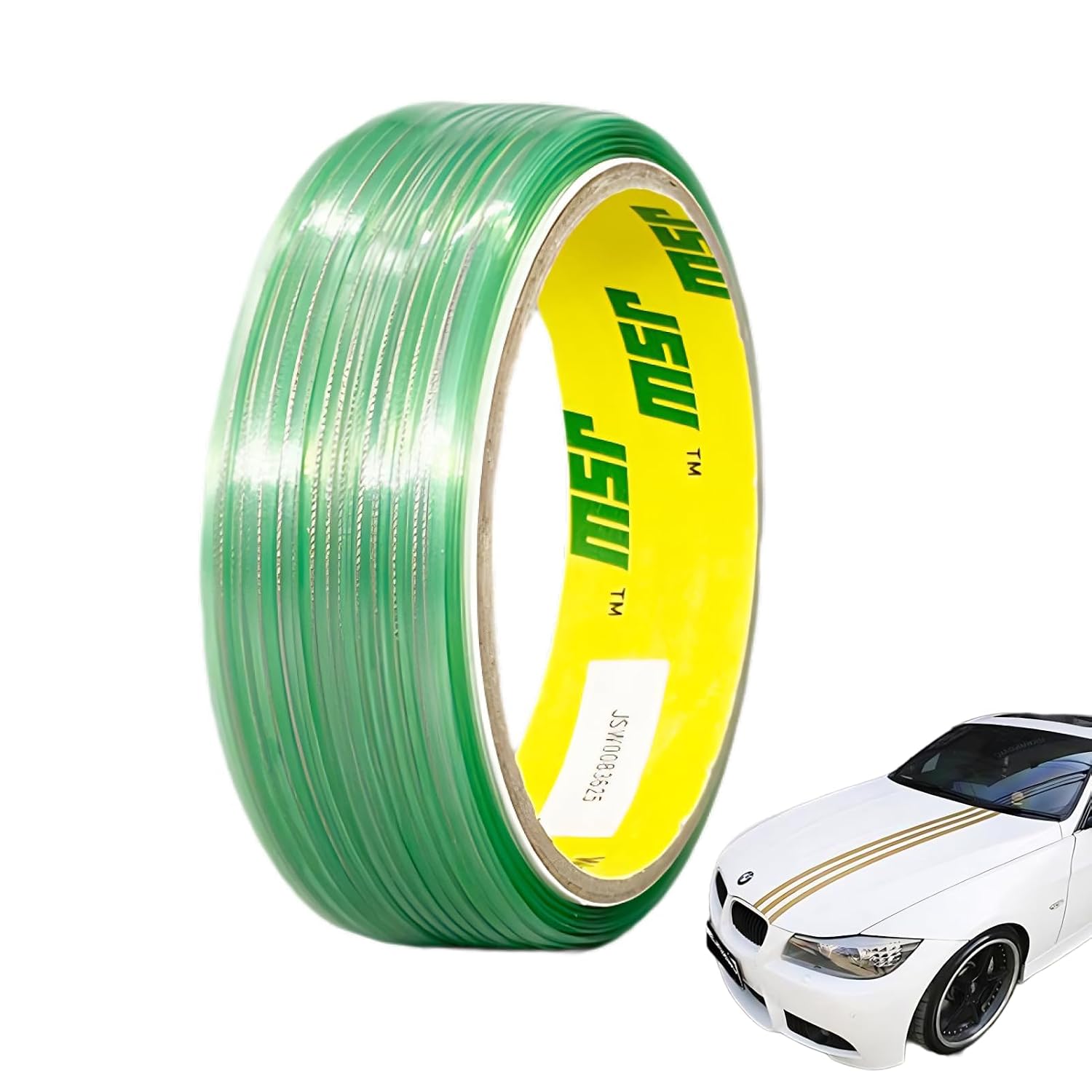 Schneideband Aus Vinyl – 5 M – Mit Metallfäden – Lackschutz Für Fahrzeuge – Für Karosserie Und Fenster – 35 Mm