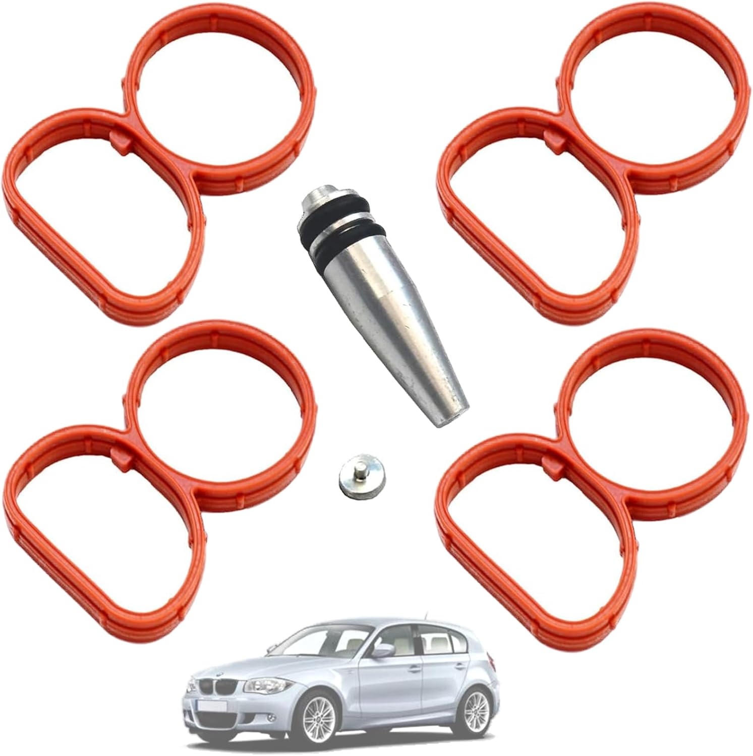Ansaugkrümmerverschluss – 1 Stück – Aluminium – Ohne Bördelung – Bmw N47 4-zylinder-motoren – Kompatibel Mit E81, E87 Und E90