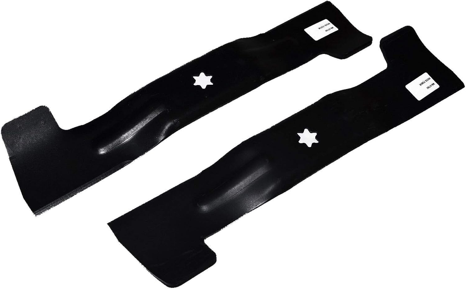 Rasenmähermesser – 2er-pack – 50crv4-stahl – Präziser Rechts- Und Linksschnitt – Für Mtd Gutbrod Yard Man – 46,5 Cm