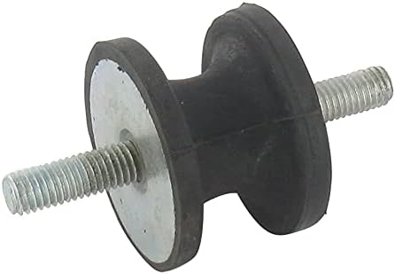 Universal Diabolo Silent Block – 1 Stück – Schwarzer Gummi – Vibrationsdämpfung M8 – Für Maschinen Und Halterungen – Ø 40 X 30 Mm